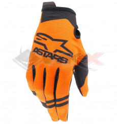 Piece Gants ALPINESTARS Radar taille M ORANGE de Pit Bike et Dirt Bike