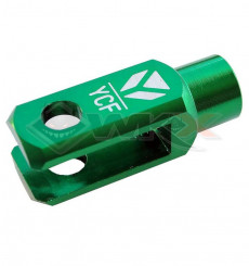 Piece Chape maitre cylindre arri&egrave;re EVO YCF FACTORY VERT de Pit Bike et Dirt Bike