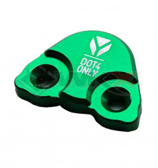 Piece Capot maitre cylindre arri&egrave;re EVO YCF FACTORY VERT de Pit Bike et Dirt Bike