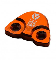 Piece Capot maitre cylindre arri&egrave;re EVO YCF FACTORY ORANGE de Pit Bike et Dirt Bike