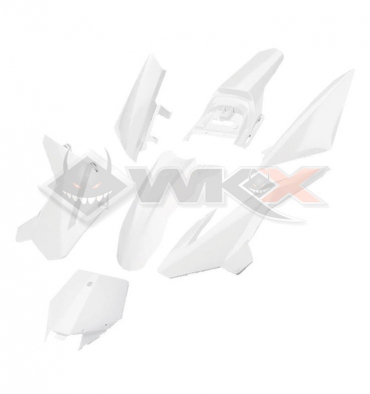 Piece Kit plastique YCF 50 (&eacute;dition 2020) BLANC de Pit Bike et Dirt Bike