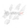 Piece Kit plastique YCF 50 (&eacute;dition 2020) BLANC de Pit Bike et Dirt Bike