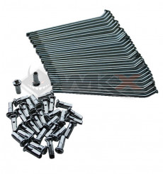 Piece Set 32 rayons arri&egrave;re YCF jante 14' (150mm &times;16 + 152mm &times;16) de Pit Bike et Dirt Bike