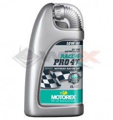 Piece Huile moteur MOTOREX RACING PRO CROSS 10W40 4T 1 Litre de Pit Bike et Dirt Bike