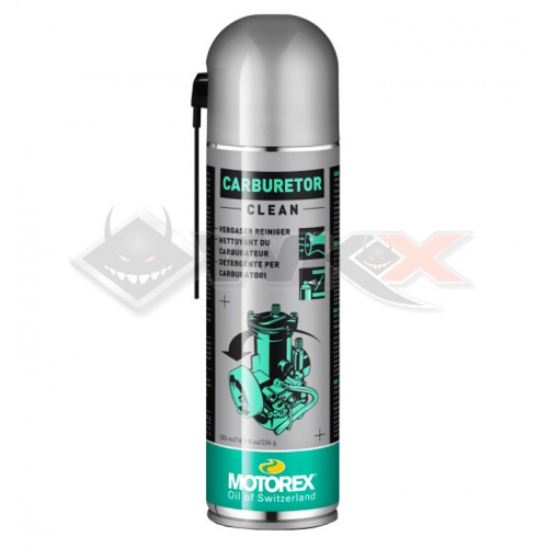 Piece Nettoyant carburateur MOTOREX Carburetor Cleaner 500ml de Pit Bike et Dirt Bike