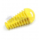Piece Bouchon d'&eacute;chappement JAUNE de Pit Bike et Dirt Bike