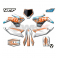 Piece Kit d&eacute;coration BIGY 125 MX YCF 2021 de Pit Bike et Dirt Bike