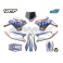 Piece Kit d&eacute;co YCF F150 MX Big factory 2021 de Pit Bike et Dirt Bike