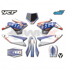 Piece Kit d&eacute;co YCF F150 MX Big factory 2021 de Pit Bike et Dirt Bike