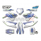 Piece Kit d&eacute;co YCF BIGY 190 MX ZONGSHEN 2021 de Pit Bike et Dirt Bike
