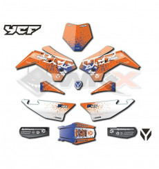 Piece Kit déco YCF Pilot F125 2021 de Pit Bike et Dirt Bike