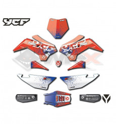 Piece Kit d&eacute;coration Pilot F150 YCF 2021 de Pit Bike et Dirt Bike