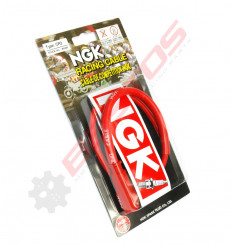 Piece Anti-parasites NGK + cable blind&eacute; de Pit Bike et Dirt Bike