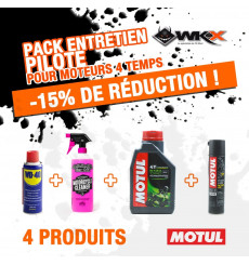 Piece Pack entretien PILOTE moteurs 4 temps MOTUL de Pit Bike et Dirt Bike