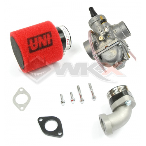 Piece Kit carburateur VM 26 TB + pipe Taiwan + filtre UNI de Pit Bike et Dirt Bike