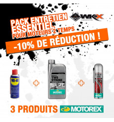 Piece Pack entretien ESSENTIEL moteurs 2 temps MOTOREX de Pit Bike et Dirt Bike