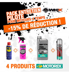 Piece Pack entretien PILOTE moteurs 4 temps MOTOREX de Pit Bike et Dirt Bike