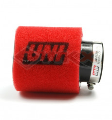 Piece Filtre &agrave; air UNI diam&egrave;tre 38 ROUGE de Pit Bike et Dirt Bike