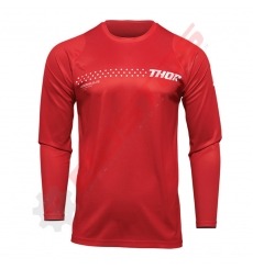 Piece Maillot enfant THOR SECTOR MINIMAL RED taille YS de Pit Bike et Dirt Bike