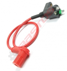 Piece Bobine d'allumage haute tension Racing ROUGE de Pit Bike et Dirt Bike