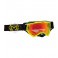 Piece Masque MOOSE XCR PRO STAR NOIR/HI-VIZ de Pit Bike et Dirt Bike