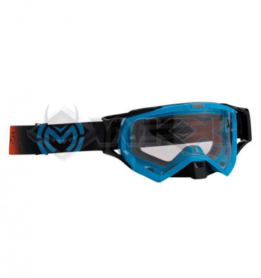Piece Masque MOOSE XCR GALAXY BLEU/NOIR de Pit Bike et Dirt Bike