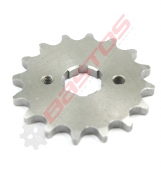 Piece Pignon de sortie de boite axe 17 mm 16 dents 420 de Pit Bike et Dirt Bike