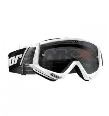 Piece Masque THOR COMBAT SAND BLANC/NOIR de Pit Bike et Dirt Bike