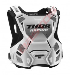 Piece Plastron enfant THOR Guardian MX BLANC taille S/M de Pit Bike et Dirt Bike
