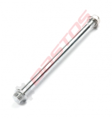 Piece Axe de roue arri&egrave;re 15mm longueur 220mm de Pit Bike et Dirt Bike