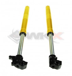 Piece Tubes de fourche hydraulique invers&eacute;e 735mm de Pit Bike et Dirt Bike