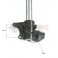 Piece Tubes de fourche hydraulique invers&eacute;e 735mm de Pit Bike et Dirt Bike