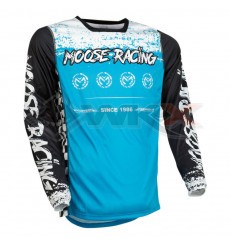Piece Maillot MOOSE RACING M1 BLEU/NOIR taille M de Pit Bike et Dirt Bike