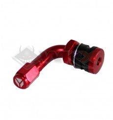 Piece Valve coud&eacute;e en alu CNC YCF ROUGE de Pit Bike et Dirt Bike