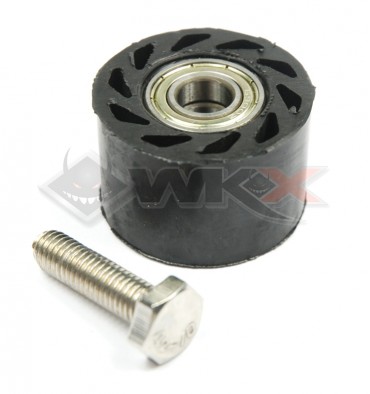 Piece Roulette de chaine 10mm NOIR de Pit Bike et Dirt Bike