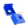 Piece Tendeur de chaine carr&eacute; 12mm BLEU de Pit Bike et Dirt Bike