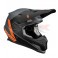 Piece Casque THOR SECTOR CHEV  NOIR/ GRIS / ORANGE taille M de Pit Bike et Dirt Bike