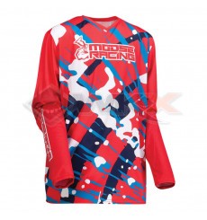 Piece Maillot enfant MOOSE RACING AGROID ROUGE taille YS de Pit Bike et Dirt Bike