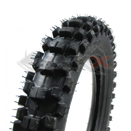 Piece Pneu arri&egrave;re GUANGLI 80/100x12 de Pit Bike et Dirt Bike