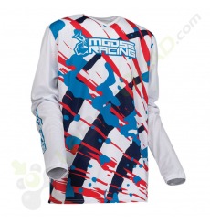 Piece Maillot enfant MOOSE RACING AGROID BLANC taille YXS de Pit Bike et Dirt Bike