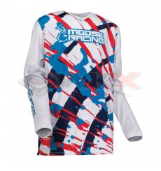 Piece Maillot enfant MOOSE RACING AGROID BLANC taille YL de Pit Bike et Dirt Bike