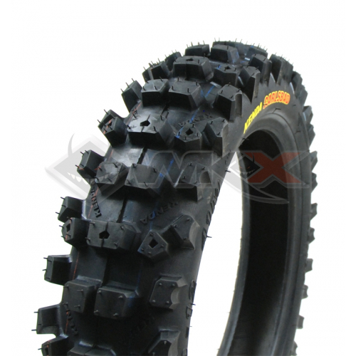 Piece Pneu arri&egrave;re KENDA CARLSBAD 90/100x14 de Pit Bike et Dirt Bike