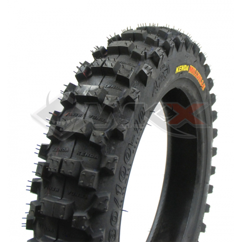 Piece Pneu arri&egrave;re KENDA MILLVILLE 80/100x10 de Pit Bike et Dirt Bike