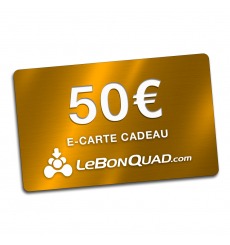 Piece E-Carte cadeau 50&euro; de Pit Bike et Dirt Bike