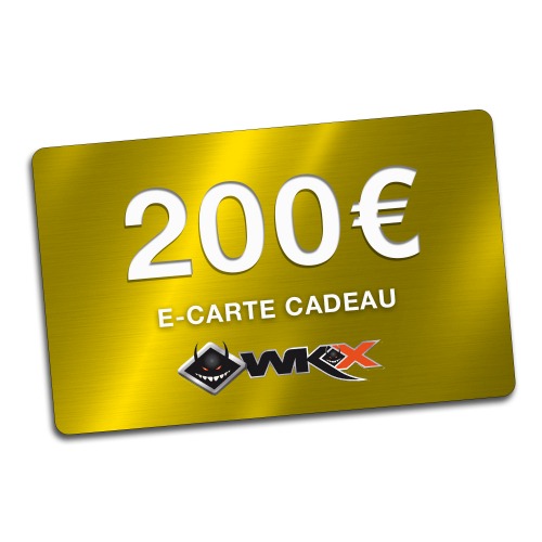 Piece E-Carte cadeau 200&euro; de Pit Bike et Dirt Bike