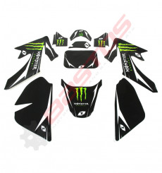 Piece Kit d&eacute;coration MONSTER CRF 50 de Pit Bike et Dirt Bike