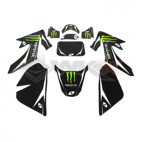 Piece Kit d&eacute;coration MONSTER CRF 50 de Pit Bike et Dirt Bike