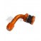 Piece Valve coud&eacute;e en alu CNC YCF ORANGE de Pit Bike et Dirt Bike