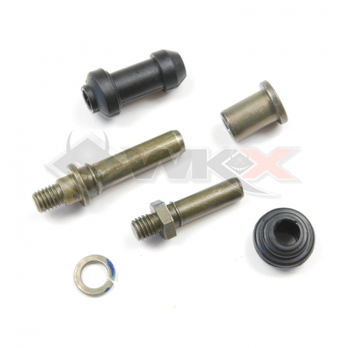Piece Kit axe + caoutchouc protection &eacute;trier avant BRAKING de Pit Bike et Dirt Bike