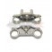 Piece T&eacute;s de fourche 45 / 48 aluminium et pontets de guidon de Pit Bike et Dirt Bike